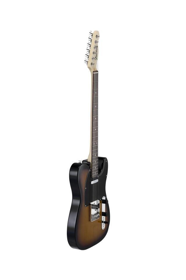 FRETLINE TELE - HMT - SS- TOBACCO SUNBURST 1