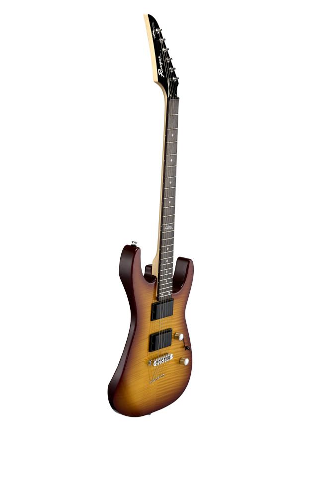RENIQUE CUSTOM SERIES DINKY HMD - HH - HONEY BURST (FLAME) 1