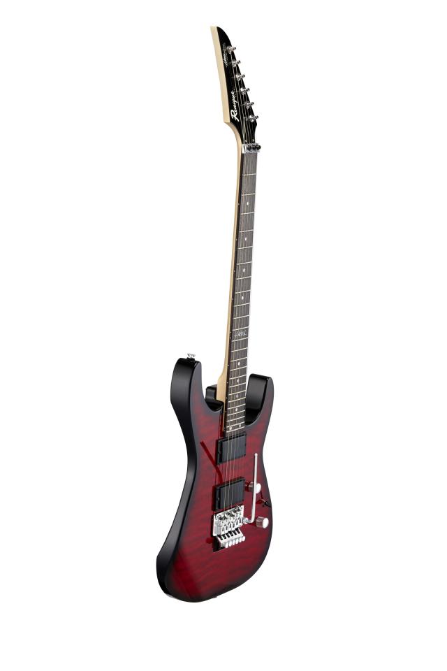 RENIQUE CUSTOM SERIES DINKY HMD - HH - TRANS RED BURST (QUILT) 1